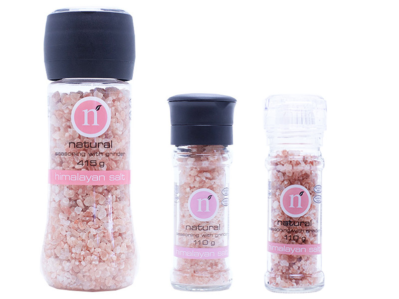 natural seasoning with grinder